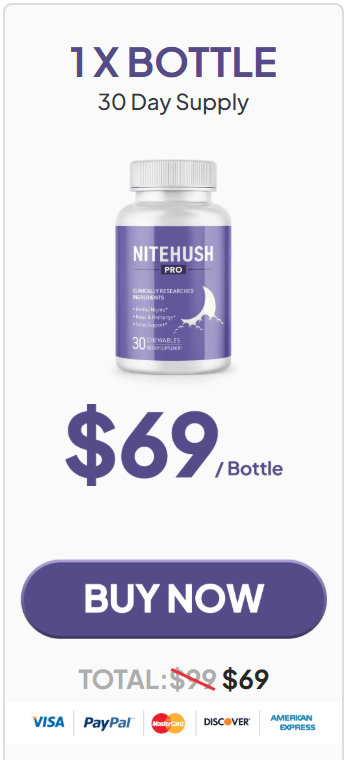 NiteHush Pro Price