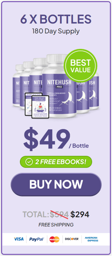 NiteHush Pro Price